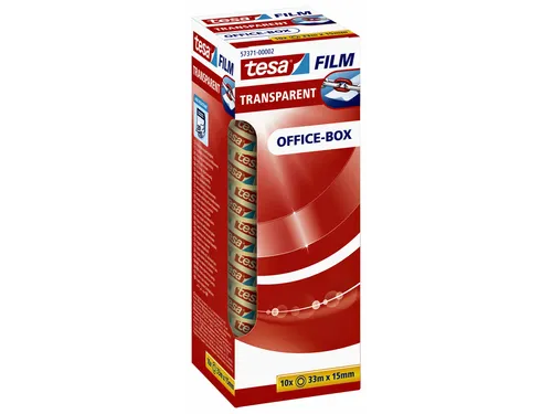 Plakband Tesa film 15mmx33m transparant