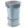 Sigma Home food to go lunchbeker 0,95L blauw - 11,5x11,5x18,5cm