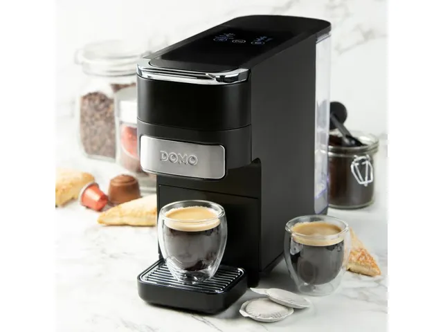 Koffiezetapparaat 4-In-1 1.5L Zwart