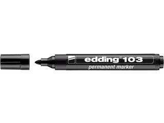 Viltstift edding 103 rond medium zwart - 2