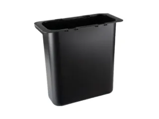 Afvalbak 10 liter Zwart - 1