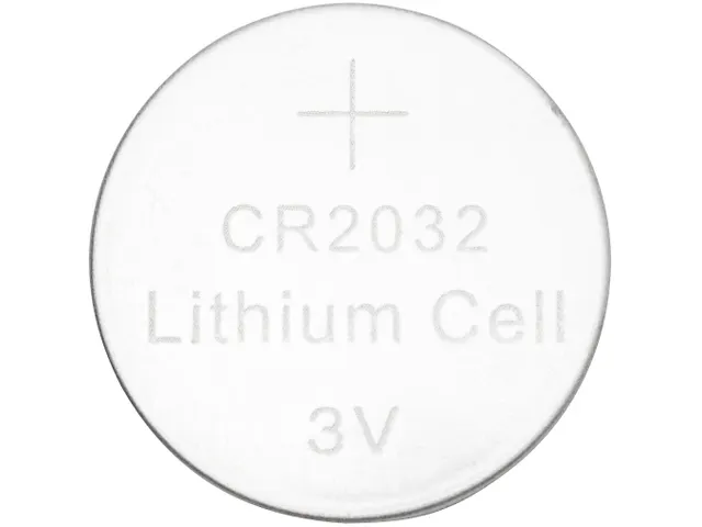 knoopcel, lithium, CR2032, blister van 4 stuks