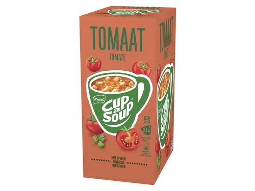 Cup a Soup Knorr tomaat 175ml 21 zakjes Voordeelbundel