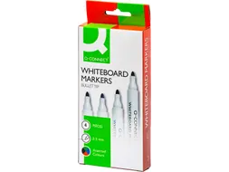 Whiteboardmarker, In Geassorteerde Kleuren, Doosje Van 4 Stuks