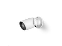 Bewakingscamera, wifi, voor buiten, zonder hub, nachtzicht, 1080p, wit