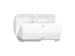 Tork 557000 T4 Toiletpapier Dispenser Elevation Twin Verticaal Wit