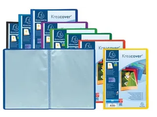 Showalbum A4 Kreacover Assorti 60 tas - 1