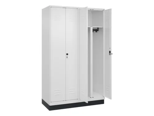 PBM-locker,HxBxD 1950x1200x500mm,4vak,vak B 300mm,draaigrendel
