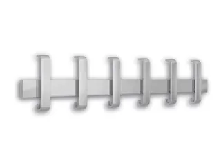 Veilige Wandkapstok 190x 950x 80mm 6 Hoeden- En 12 Jashaken Staal - 1