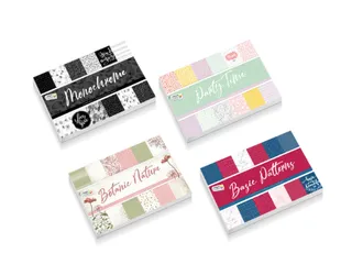 Designboek Craft 4x assorti 11.5x16.5cm 24 vel - 1