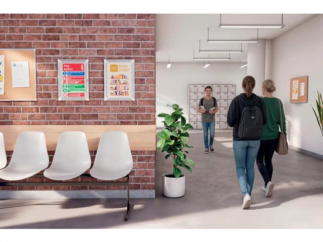 clicklijst Premium Plus, en aluminium, verrouillable, ft A3
