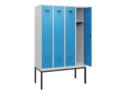 schoollocker,HxBxD 1950x1200x500mm,4vak,vak B 300mm,cil.-slot