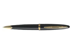 Balpen Waterman Carene Black Sea lacquer GT Medium Blauwe inkt