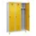 locker voor scheiding van kleding,HxBxD 1950x1200x500mm,3vak