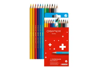 Kleurpotloden Caran D'ache aquarel doos à 12 stuks - 4