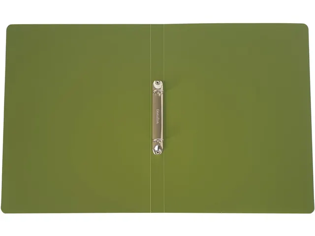 Nature ringmap voor A4 PP 2 ringen 16 mm kaki groen