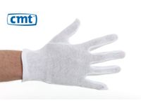 Handschoenen Katoen Maat 8 25cm Wit Zware Kwaliteit