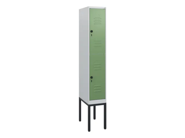dubbeldekse locker,HxBxD 1950x300x500mm,1x2vak.,vak B 300mm
