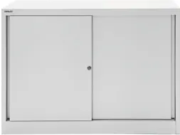 schuifdeurkast,HxBxD 839x1200x430mm,1xStalen bodem,2 OH