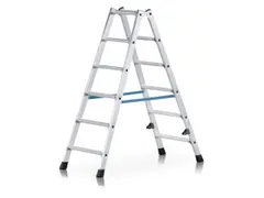 Boktrap Aluminium L 1 15M 2X5Treden Dubbelzijdig