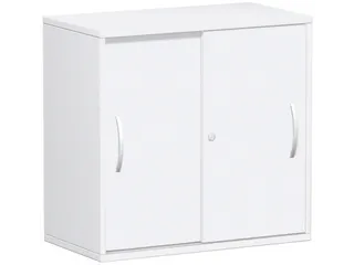 schuifdeurkast,HxBxD 798x800x425mm,1xhouten vloer,2ordnerhoogte - 2