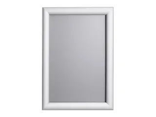 kliklijst A4 25mm zilver is een functionele wissellijst van aluminium. - 1