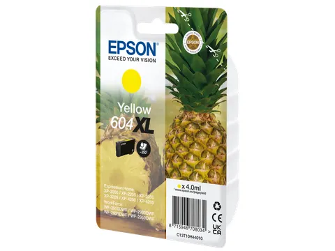 Epson 604XL, Geel, 4 ml, 1 stuk(s), Enkele verpakking