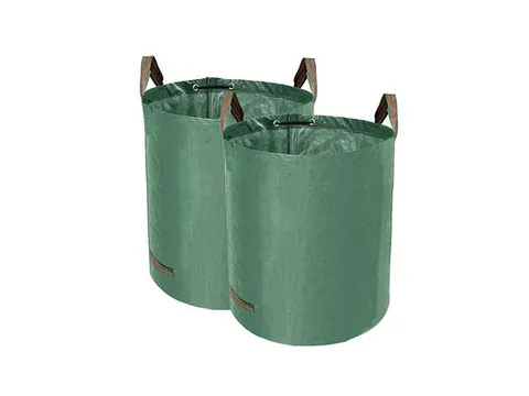 Tuinafvalzak TerCasa groen PP 272 liter 67x76 cm 2 stuks