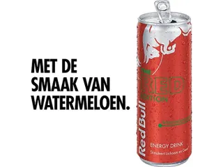 Energiedrank Red Bull watermelon blik 250 ml - 3