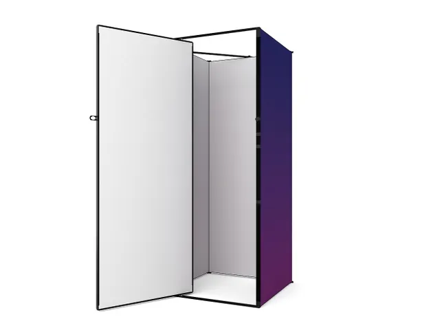 FlexFrame Opbergruimteset beurswand 98x250cm Zwart frame