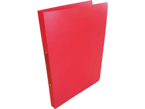 ringmap voor A4 uit PP 2 ringen van 16 mm rood