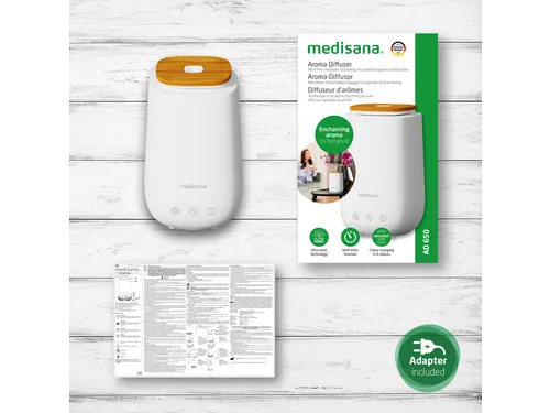 Medisana AD 650 Aroma Diffuser ultrasone technologie Aromatherapie