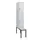 Dubbeldekse dekenkist,HxBxD 1950x300x815mm,1x2vak.,vak B 300mm