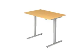 Elektrisch in hgte vst. zit-sta-bureau,HxBxD 730-1190x1200x800mm