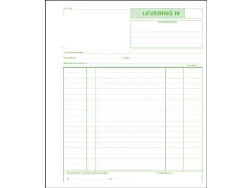 Exacompta Leveringen, Ft 21 X 18 Cm,Dupli, Verticaal, Franstalig