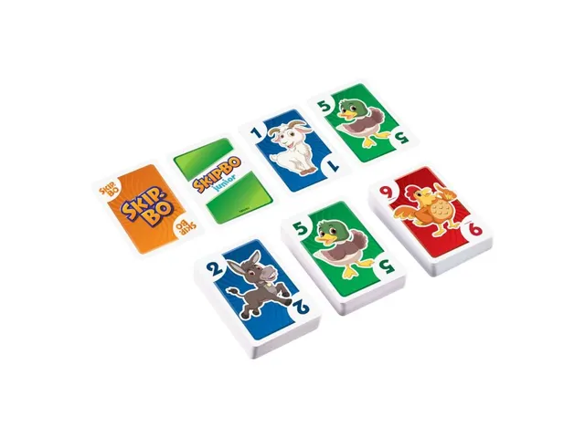 Mattel Kaartspel Skip-Bo Junior 5+
