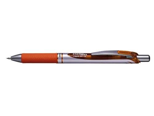 Gelschrijver Pentel BL77 Energel medium oranje