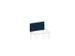 geluidabsorberende tafelscheidingswand,HxB 600x1000mm,wand stof,blauw