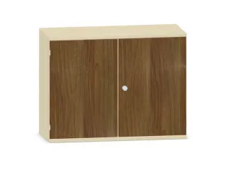 kantoorkast,HxBxD 770x1000x430mm,decor romp esdoorn,decor front noten - 1