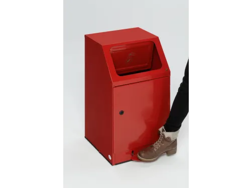 Poetskatoenbak,zelfblussend,1x43l,HxBxD 760x405x475mm,binnenbak staal