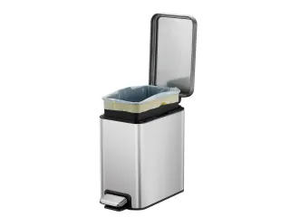 Stella Slim pedaalemmer 6 liter Mat RVS - 4