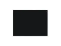 Glasmagneetbord Naga 90x120cm zwart