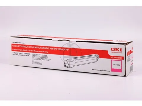 Tonercartridge Oki 42918914 C9600 Magenta