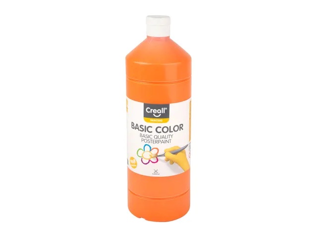 Plakkaatverf Creall basic oranje 1000ml