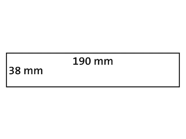 Étiquettes Dymo Labelprint Petit Classeur 38x190mm