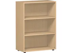 kantoorstelling,HxBxD 1104x800x400mm,2xhouten vloer,3ordnerhoogtes