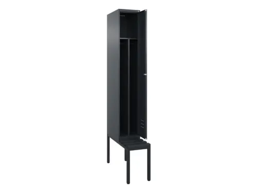 locker voor scheiding van kleding,HxBxD 2120x300x815mm,1vak