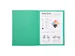 100 dossiermappen SUPER 250 24x32cm Fel groen