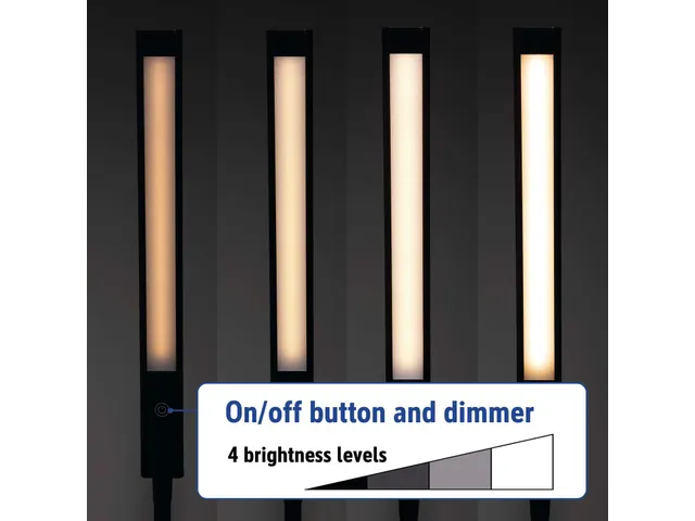 Vloerlamp MAUL Pirro LED dimbaar zwart