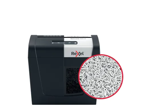 Papiervernietiger Rexel Secure MC3 P-5 snippers 2x15mm